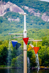 Image showing water park in the mountains