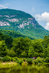 Image showing scenery around lake lure north carolina