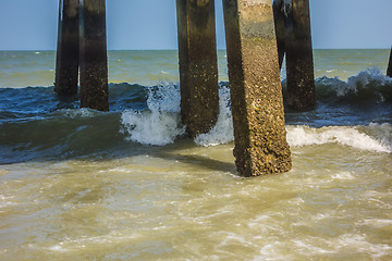 Image showing tybee island beach scenes