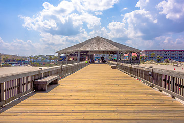 Image showing tybee island beach scenes