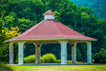 Image showing scenery around lake lure north carolina