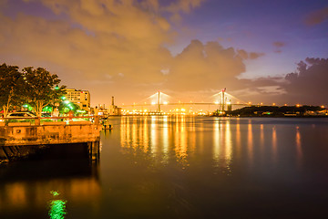 Image showing savannah georgia waterfront and street scenes 