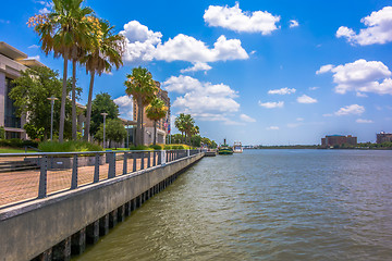 Image showing savannah georgia waterfront scenes