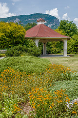 Image showing lake lure and chimney rock landscapes