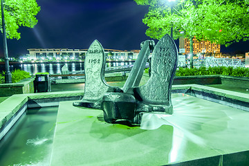 Image showing savannah georgia waterfront and street scenes 