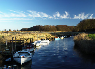 Image showing boat parking