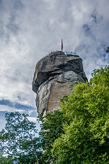 Image showing lake lure and chimney rock landscapes