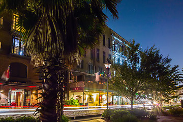 Image showing savannah georgia waterfront and street scenes 