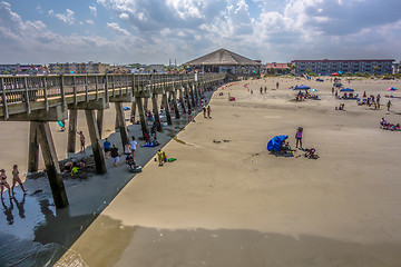 Image showing tybee island beach scenes