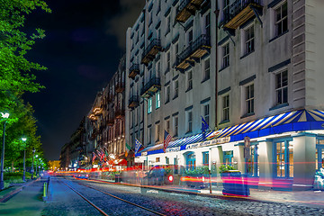 Image showing savannah georgia waterfront and street scenes 