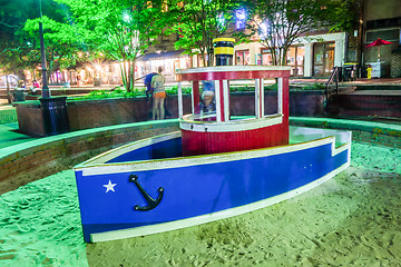 Image showing savannah georgia waterfront and street scenes 