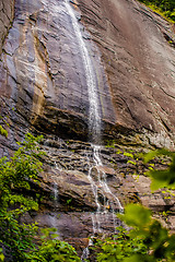 Image showing hickory nut waterfalls during daylight summer