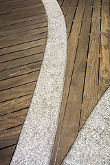 Image showing board walk scenes at hilton head georgia