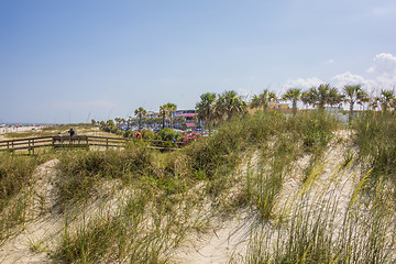 Image showing tybee island beach scenes