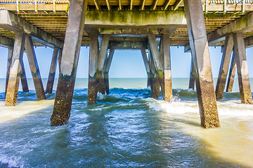 Image showing tybee island beach scenes