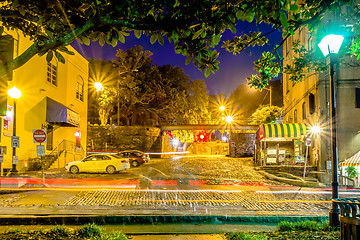 Image showing savannah georgia waterfront and street scenes 