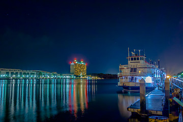 Image showing savannah georgia waterfront and street scenes 