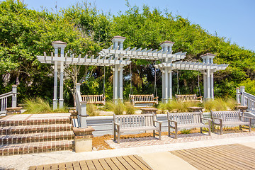 Image showing trellis design canopy details