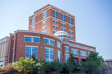 Image showing modern and historic architecture at college campus