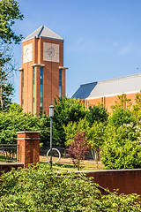 Image showing modern and historic architecture at college campus