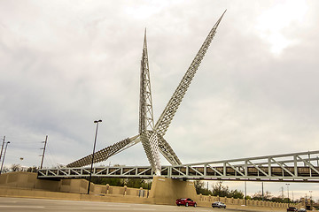 Image showing views around oklahoma city on cloudy day