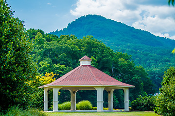 Image showing scenery around lake lure north carolina