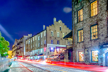 Image showing savannah georgia waterfront and street scenes 