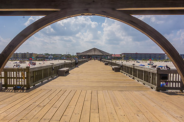 Image showing tybee island beach scenes