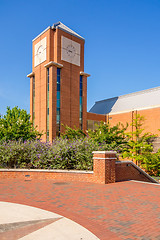 Image showing modern and historic architecture at college campus