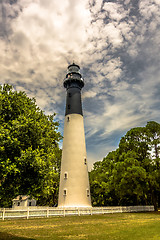 Image showing hunting island lighthouse south carolina