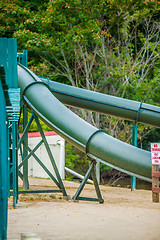 Image showing water park in the mountains