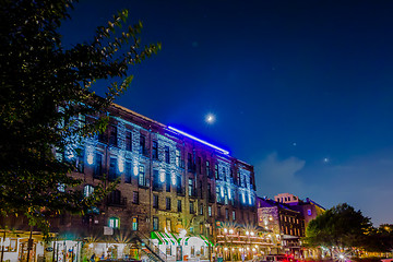 Image showing savannah georgia waterfront and street scenes 