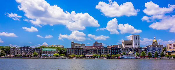 Image showing savannah georgia waterfront scenes