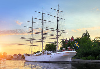 Image showing The ship af Chapman in Stockholm Sweden 