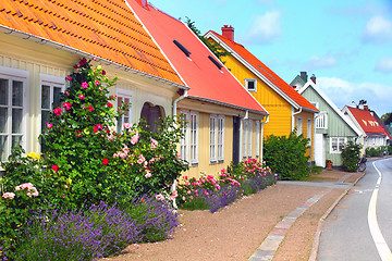 Image showing House, Bastad, Sweden, Scandinavia, Europe