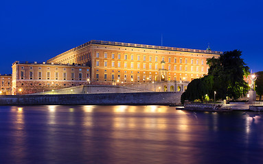 Image showing The Royal Palace of Stockholm Sweden