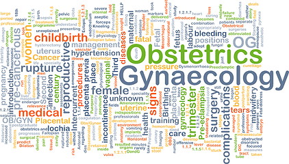 Image showing Obstetrics Gynaecology OG background concept