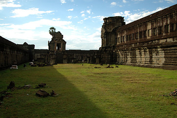 Image showing Ruin temple at Angkor Wat, Cambodia