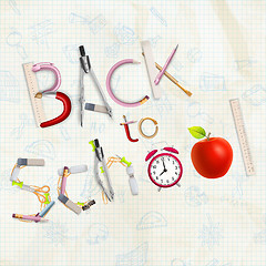 Image showing Back to School. EPS 10