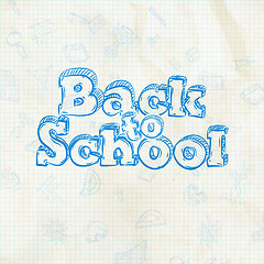 Image showing Back to School. EPS 10