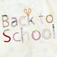 Image showing Back to School. EPS 10