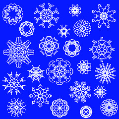 Image showing Snow Flakes