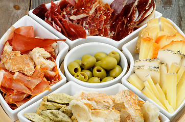 Image showing Spanish Snacks