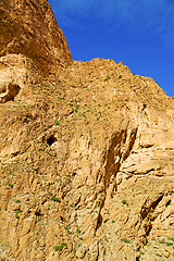 Image showing in todra africa morocco the atlas   mountain