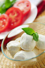 Image showing Bocconcini cheese