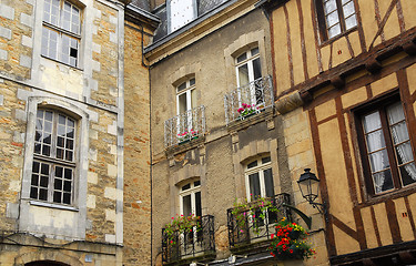 Image showing Medieval Vannes, France