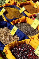 Image showing Spices on the market