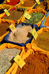 Image showing Spices on the market