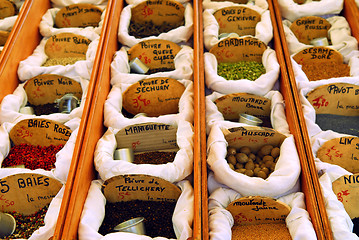 Image showing Spices on the market