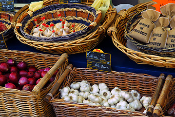 Image showing Vegetables on the market